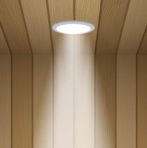 Focos led empotrables